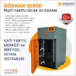 25kw Pelet Yakitli Sicak Su Kazani